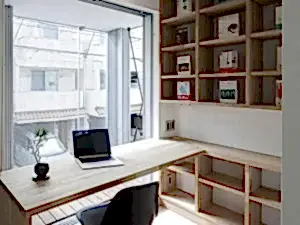 Çalışma masası ve kitaplık İstanbul özel ölçü - Calisma Masasi ve Kitaplik BH 538