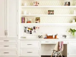 Çalışma masası ve kitaplık İstanbul özel ölçü - Calisma Masasi ve Kitaplik BH 541