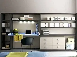 Çalışma masası ve kitaplık İstanbul özel ölçü - Calisma Masasi ve Kitaplik BH 543