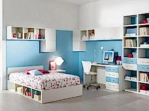 Genç odası mobilya tasarımı İstanbul - Genc Odasi BH 767