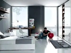 Genç odası mobilya tasarımı İstanbul - Genc Odasi BH 768