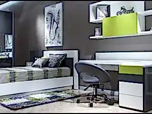 Genç odası mobilya tasarımı İstanbul - Genc Odasi BH 776