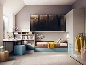 Genç odası mobilya tasarımı İstanbul - Genc Odasi BH 782