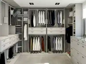 Giyinme odası ray dolap tasarımı İstanbul - Giyinme Odasi Bh 262