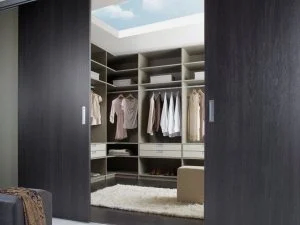 Giyinme odası ray dolap tasarımı İstanbul - Giyinme Odasi Bh 264