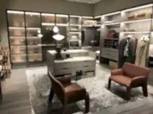 Giyinme odası ray dolap tasarımı İstanbul - Giyinme Odasi Bh 273