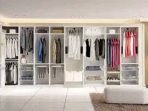 Giyinme odası ray dolap tasarımı İstanbul - Giyinme Odasi Bh 279