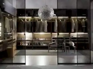 Giyinme odası ray dolap tasarımı İstanbul - Giyinme Odasi Bh 280