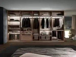 Giyinme odası ray dolap tasarımı İstanbul - Giyinme Odasi Bh 283