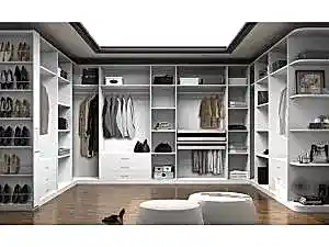 Giyinme odası ray dolap tasarımı İstanbul - Giyinme Odasi Bh 290