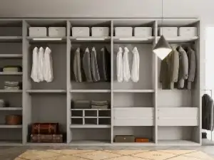 Giyinme odası ray dolap tasarımı İstanbul - Giyinme Odasi Bh 292