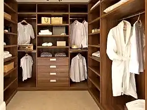 Giyinme odası ray dolap tasarımı İstanbul - Giyinme Odasi Bh 293