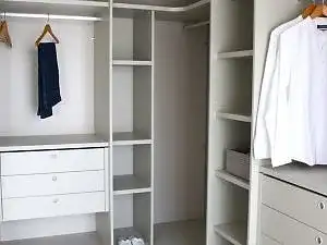 Giyinme odası ray dolap tasarımı İstanbul - Giyinme Odasi Bh 294