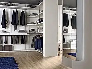 Giyinme odası ray dolap tasarımı İstanbul - Giyinme Odasi Bh 300