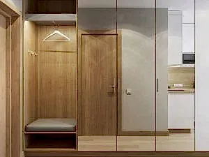 Modern portmanto İstanbul özel ölçü - Portmanta BH 630