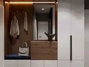 Modern portmanto İstanbul özel ölçü - Portmanta BH 632