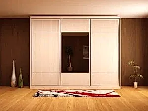 Modern ray dolap modeli İstanbul özel ölçü imalat - Ray Dolap Bh 209