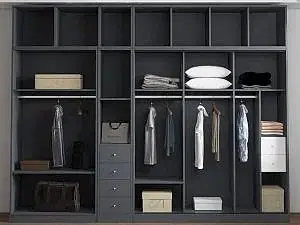 Modern ray dolap modeli İstanbul özel ölçü imalat - Ray Dolap Bh 238